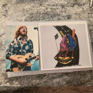 Trey Anastasio Phish Vintage Sticker and glossy photo 90s vintage